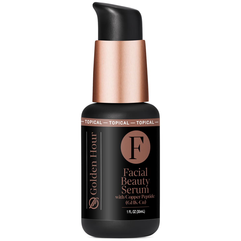Facial Beauty Serum with Copper Peptide (GHK-Cu)