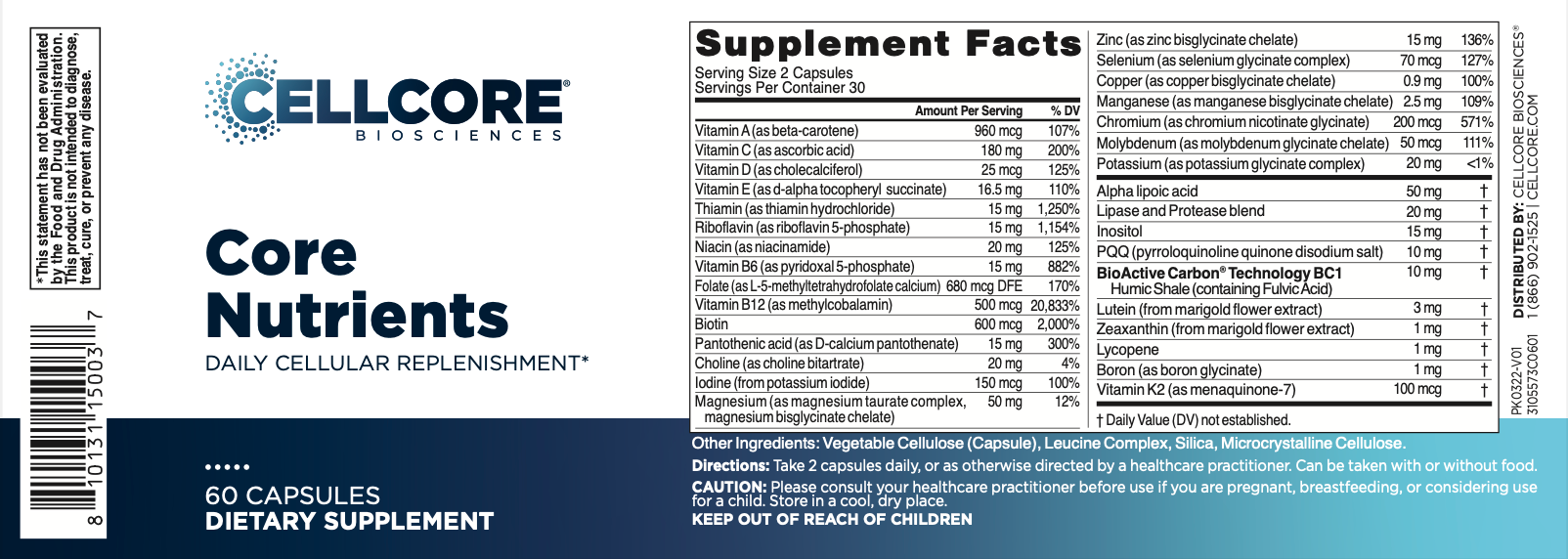 Core Nutrients 60 ct