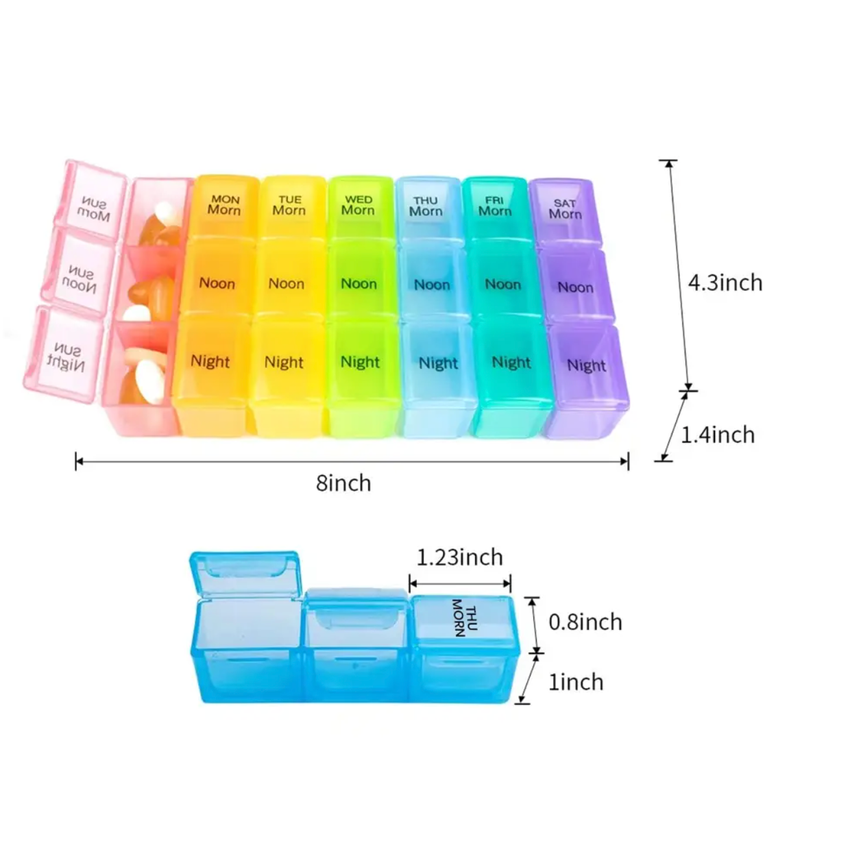 Weekly Pill Organizer