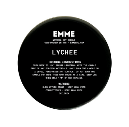 LYCHEE | EMME Wood Wick Soy Candle