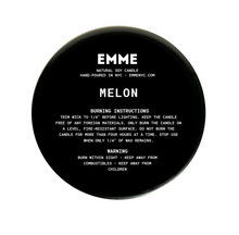 MELON | EMME Wood Wick Soy Candle