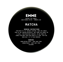 MATCHA | EMME Wood Wick Soy Candle